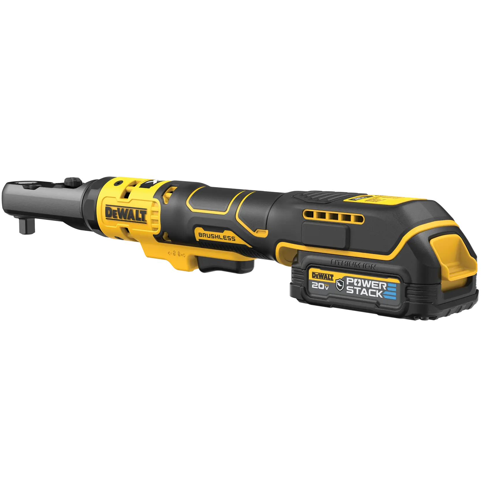 DEWALT® 20V MAX* XR® Brushless Cordless 3/8-in. & 1/2-in. Sealed Head Ratchet Kit thumbnail 5