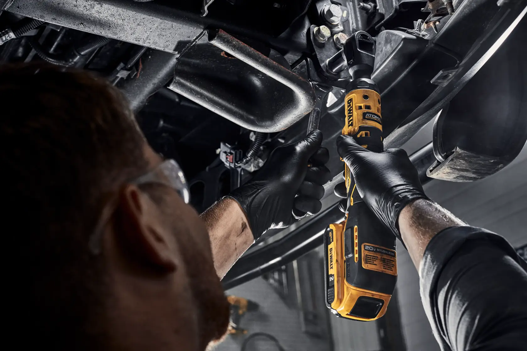 DEWALT® 20V MAX* ATOMIC™ COMPACT SERIES™ Brushless 1/2-in. Ratchet (Tool Only)