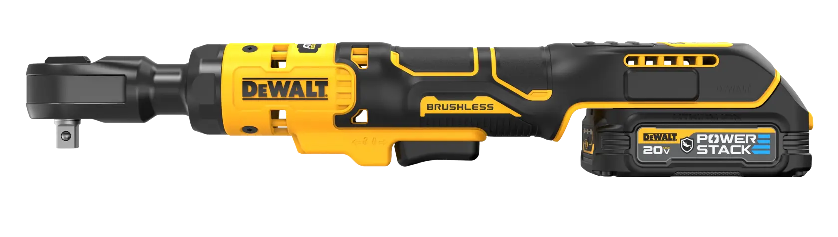 DCF512 ATOMIC 1/2 inch Ratchet front-side view