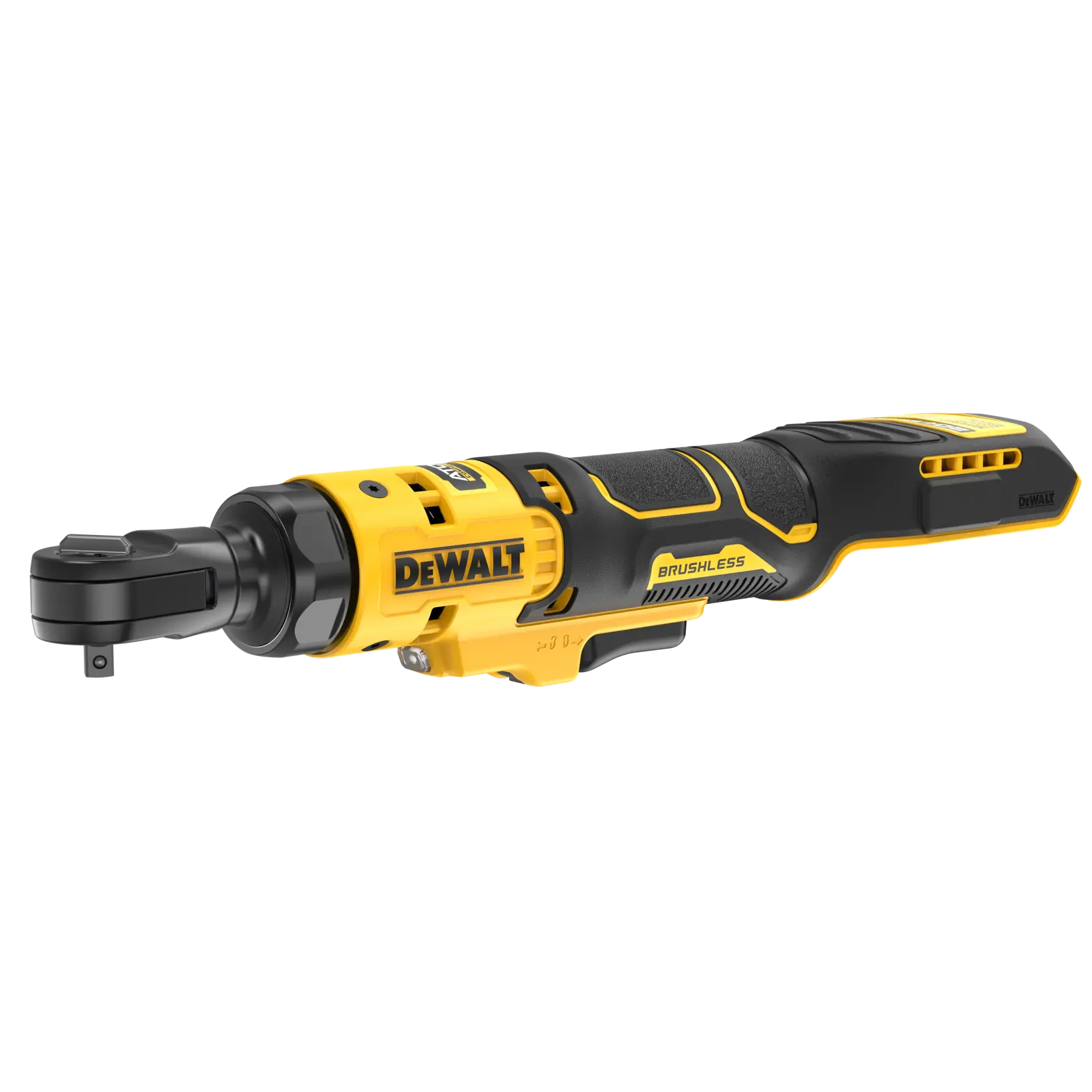 DEWALT ratchet at a slight angle
