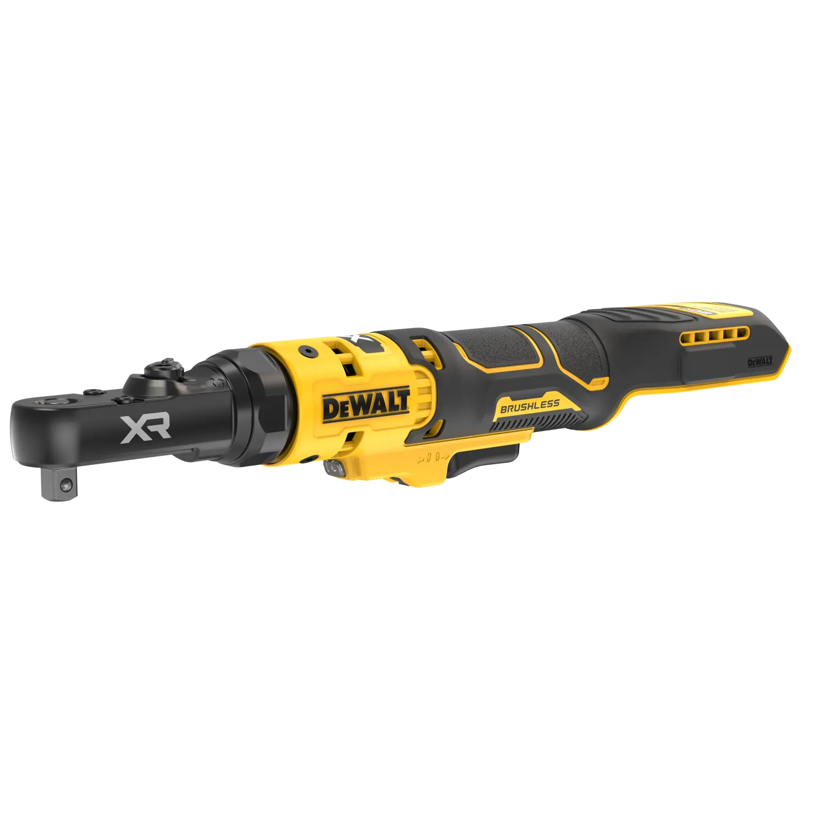 DEWALT Ratchet side view on a slight angle