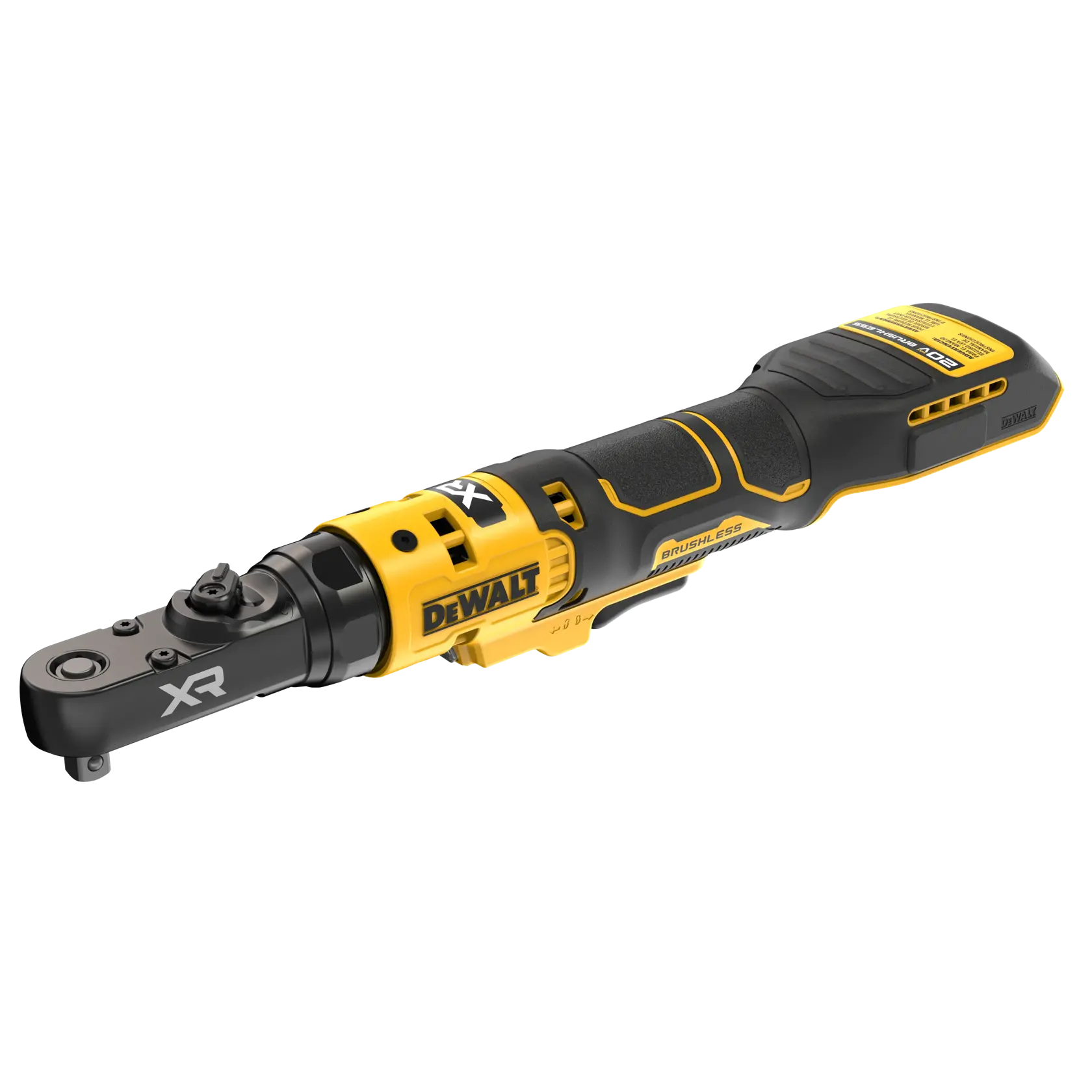 DEWALT Ratchet top view on a slight angle