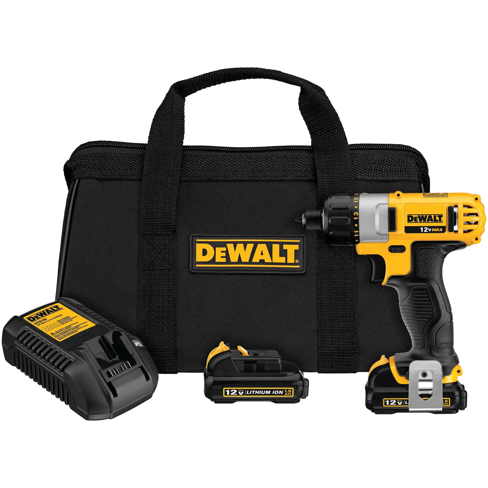 DEWALT® 12V MAX* 1/4 in Screwdriver Kit