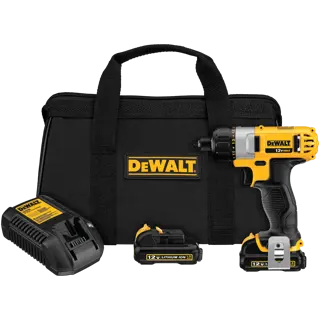 DEWALT® 12V MAX* 1/4 in Screwdriver Kit