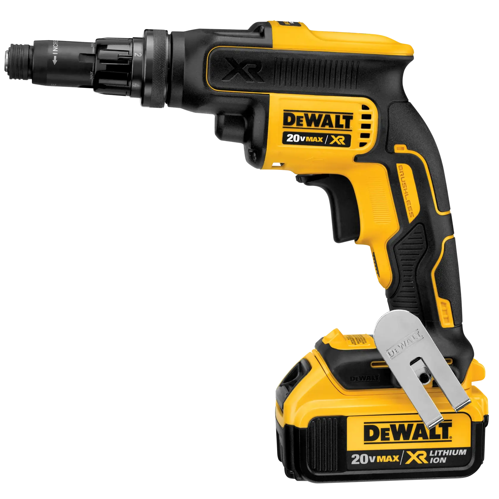 DEWALT® 20V MAX* XR® VERSA-CLUTCH™ Adjustable Torque Screwgun Kit