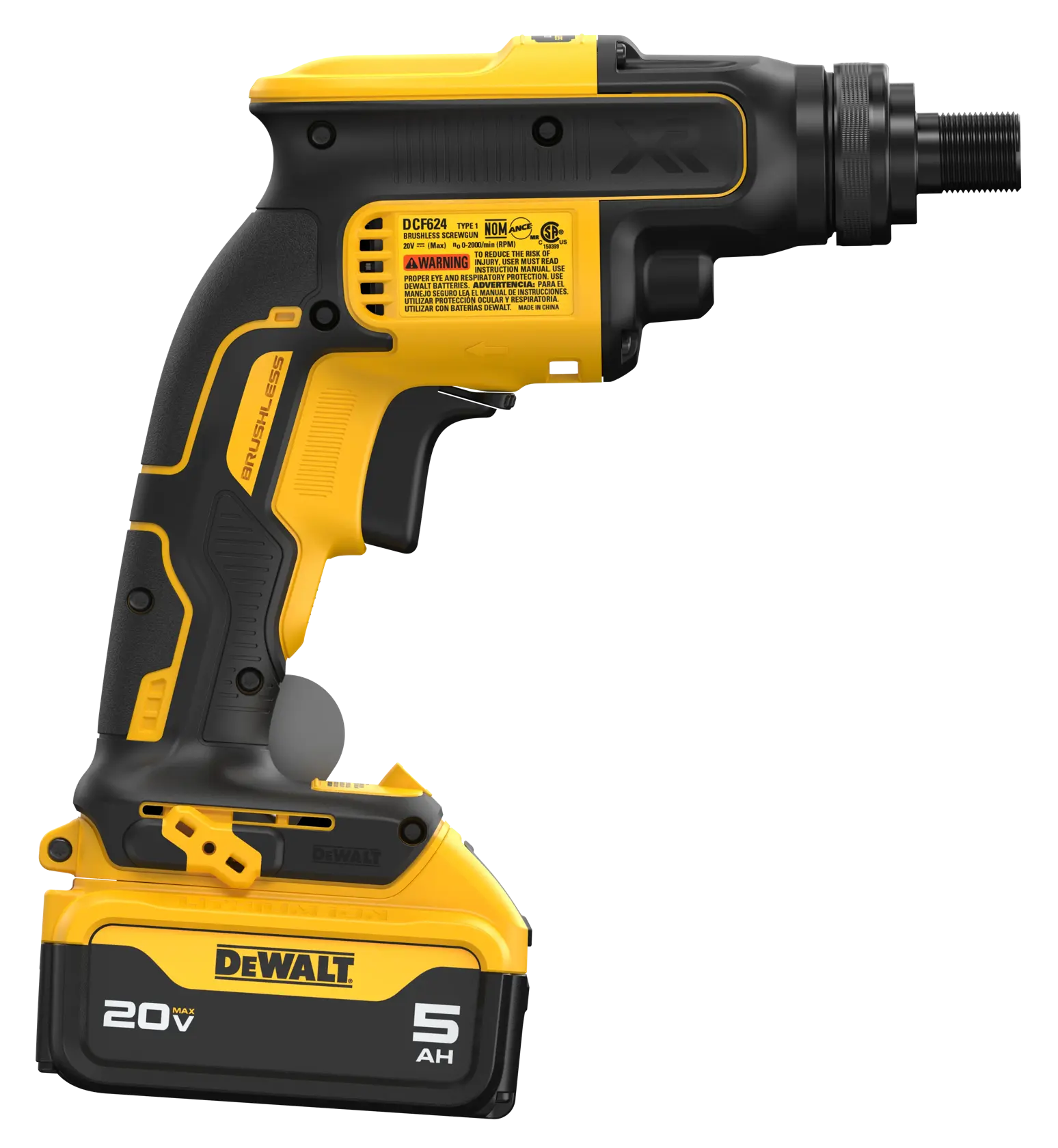 DEWALT® 20V MAX* XR Screwgun with Threaded Clutch Housing Kit thumbnail 4