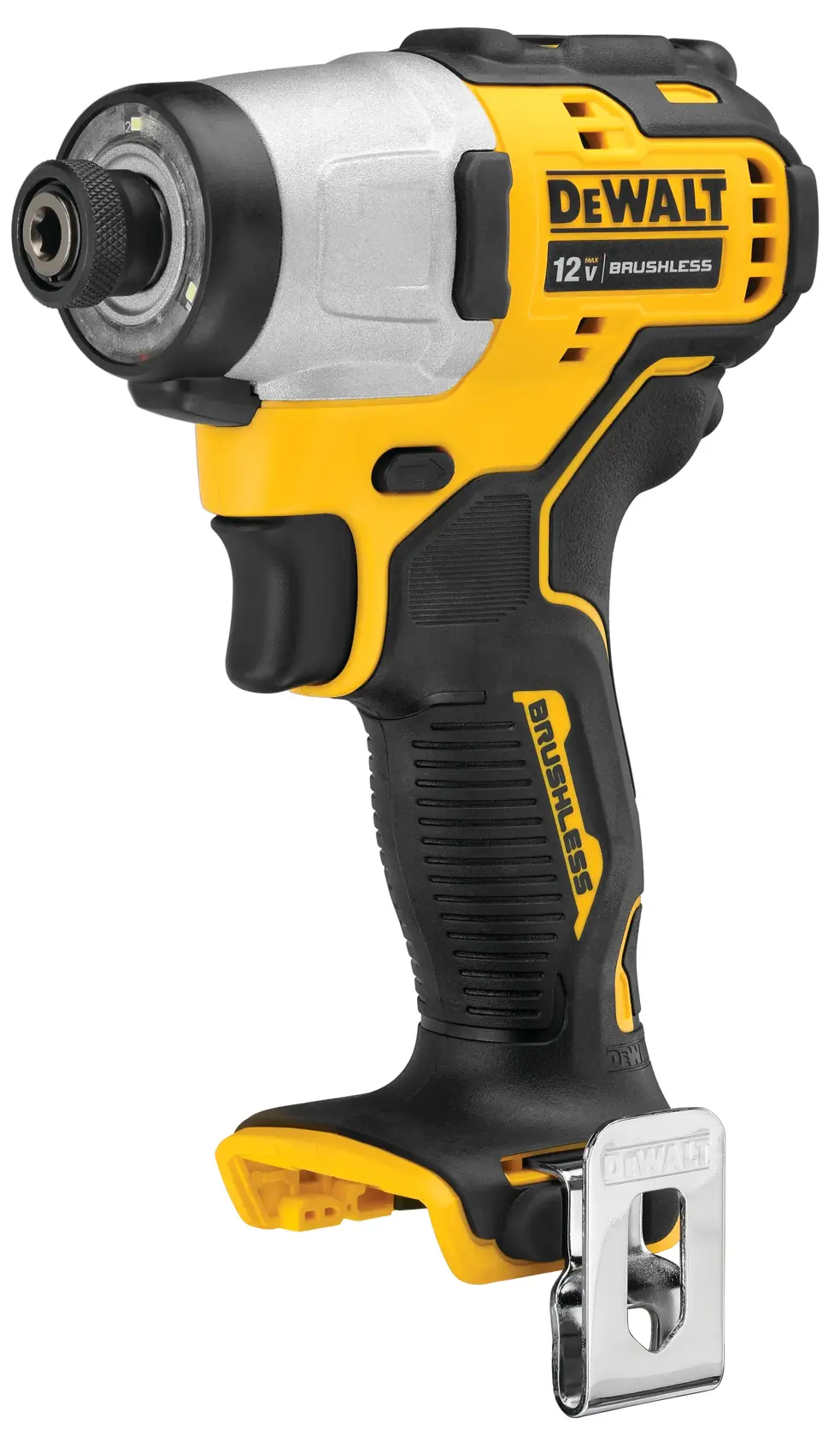 Profile of XTREME Brushless cordless impact driver.