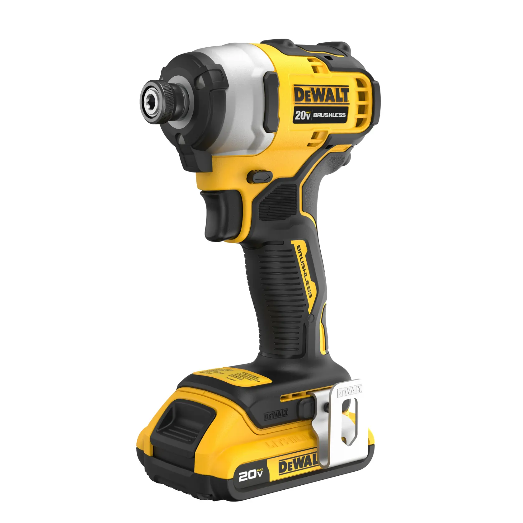DEWALT ATOMIC™ 20V MAX* Brushless Cordless 1/4 in. Compact Impact Driver Kit thumbnail 3