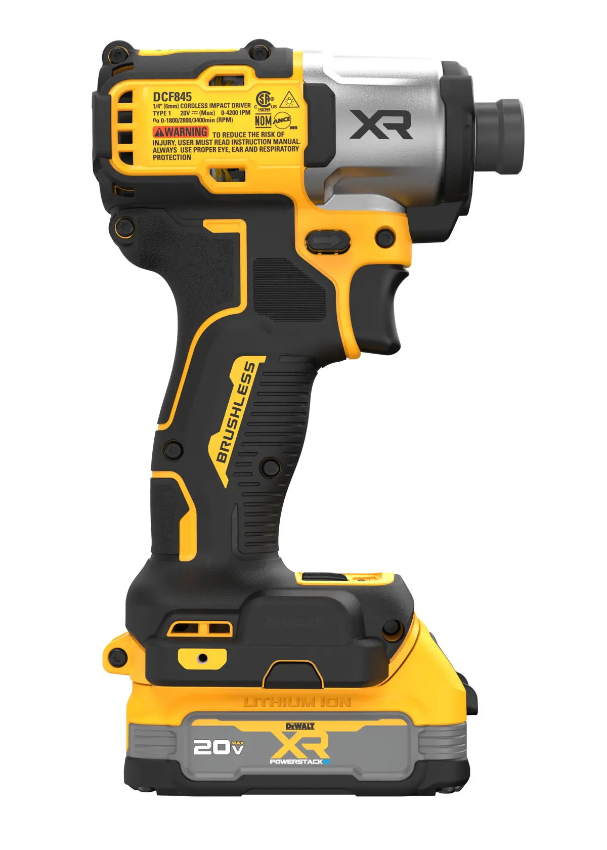 DEWALT® 20V MAX* XR® 3-Speed 1/4-in. Impact Driver Kit thumbnail 4