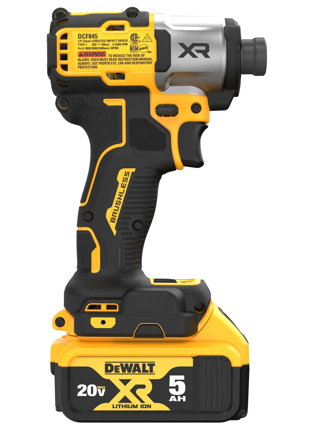 DEWALT® 20V MAX* XR® 3-Speed 1/4-in. Impact Driver Kit thumbnail 4