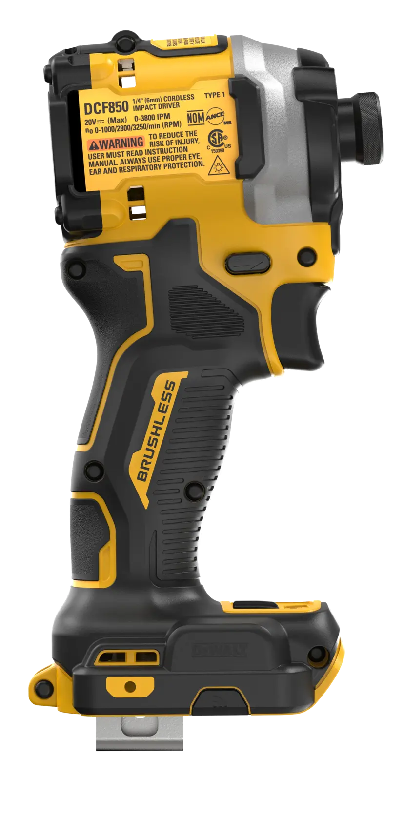 DEWALT® 20V MAX* ATOMIC™ 1/4-in. 3-Speed Brushless Impact Driver (Tool Only) thumbnail 4