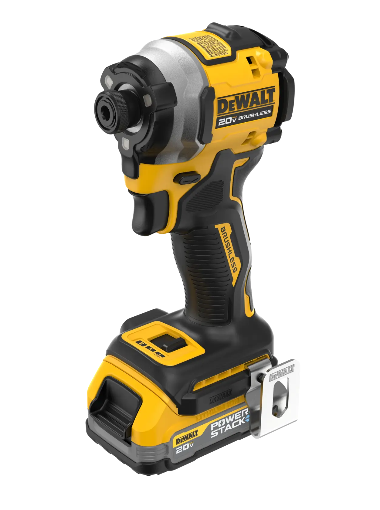 DEWALT® ATOMIC™ 20V MAX* Brushless Cordless 3-Speed 1/4-in. Impact Driver Kit thumbnail 3