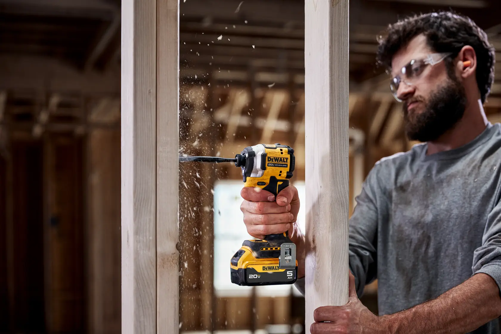 DEWALT® 20V MAX* ATOMIC™ Brushless Cordless 3-Speed 1/4-in. Impact Driver Kit