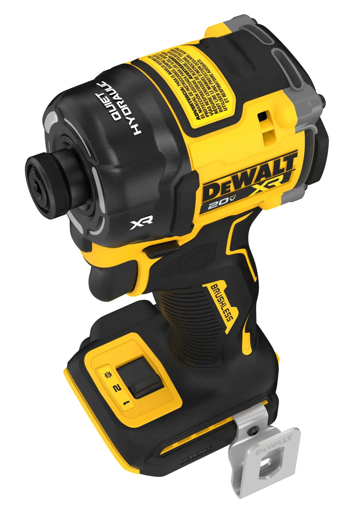 DEWALT® 20V MAX* XR® Brushless Cordless 1/4-in. Quiet Hydraulic Impact Driver (Tool Only) thumbnail 6