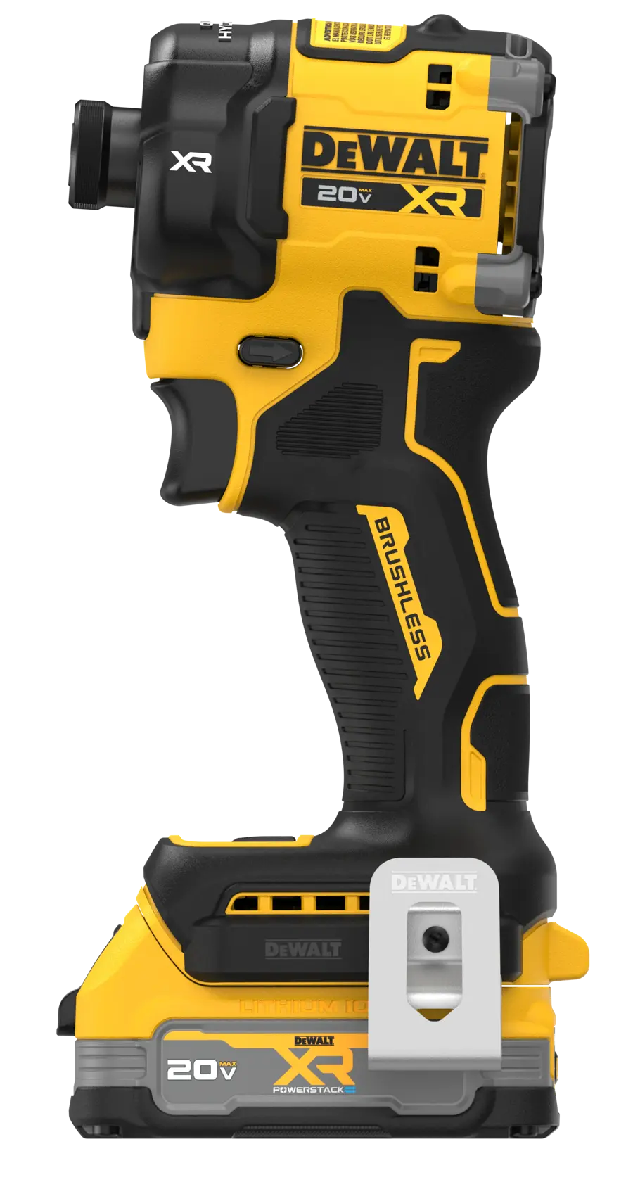 20V MAX* XR® Brushless Cordless 1/4“ Quiet Hydraulic Impact Driver Kit with XR POWERSTACK™ 