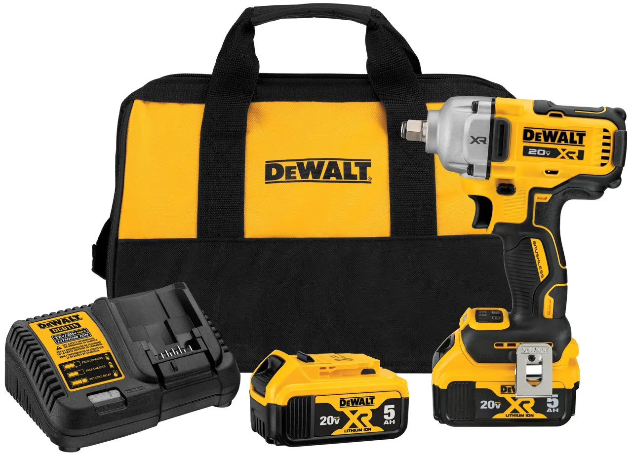 20V MAX XR 1/2-in Mid-Range Impact Wrench Kit With Hog Ring Anvil