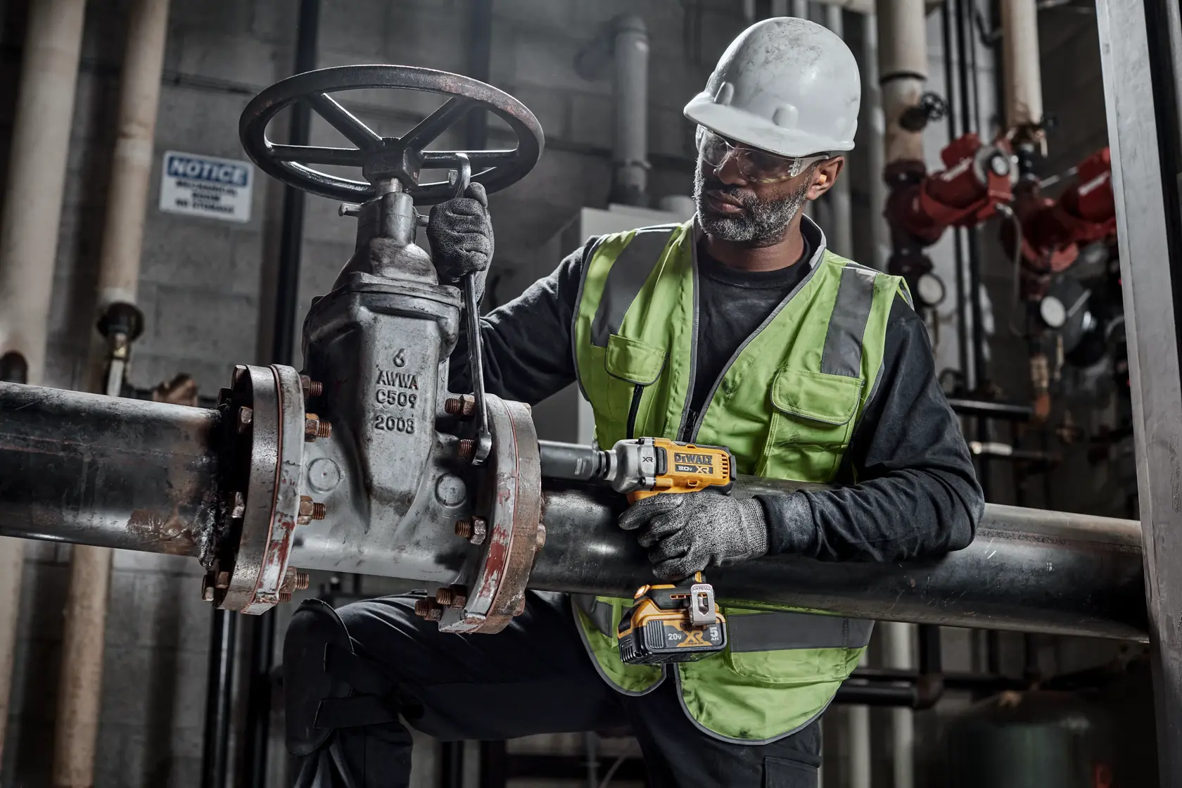 DEWALT® 20V MAX* XR® 1/2-in. Mid-Range Impact Wrench with Detent Pin Anvil (Tool Only)