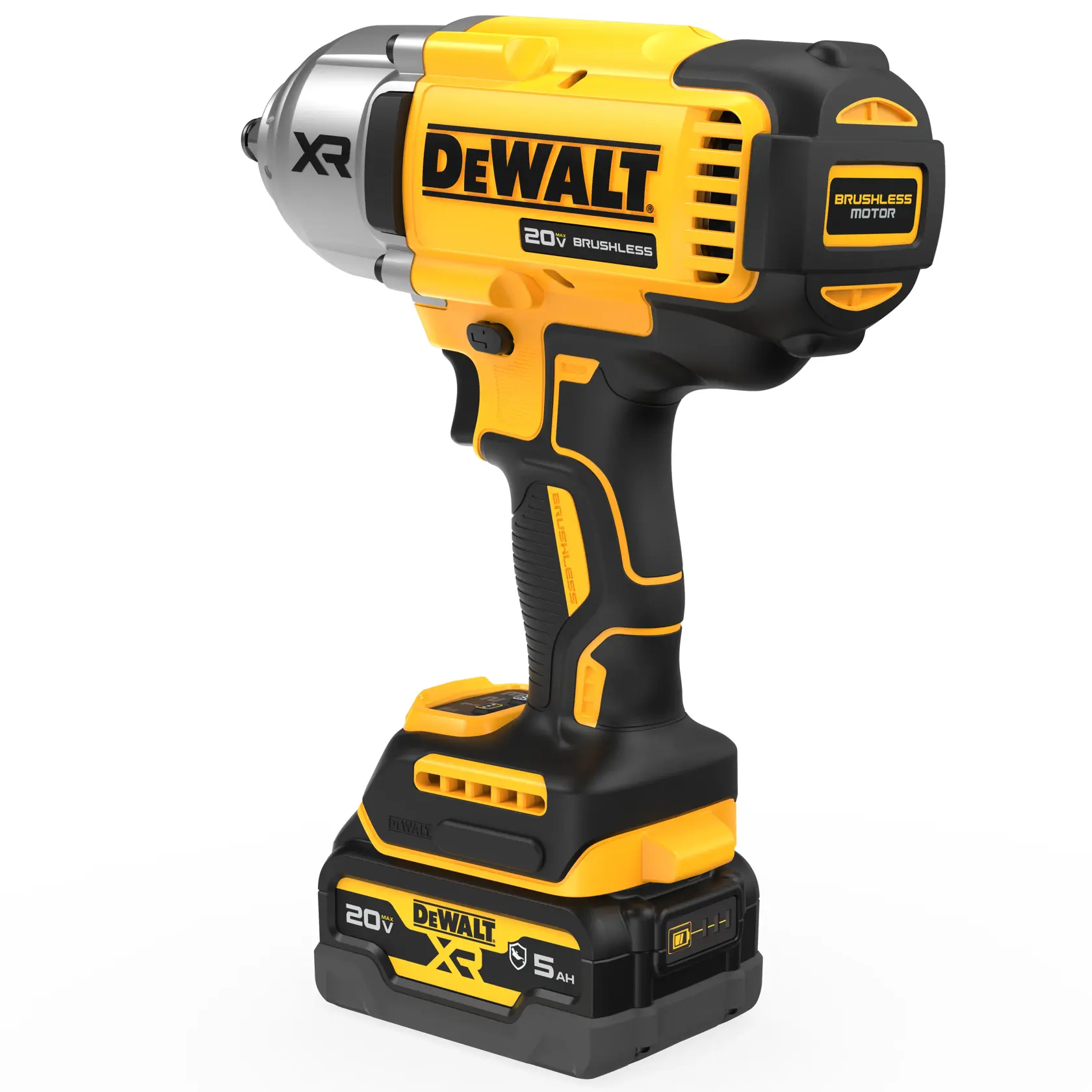 DEWALT® 20V MAX* XR® 1/2-in. High Torque Impact Wrench with Hog Ring Anvil thumbnail 5