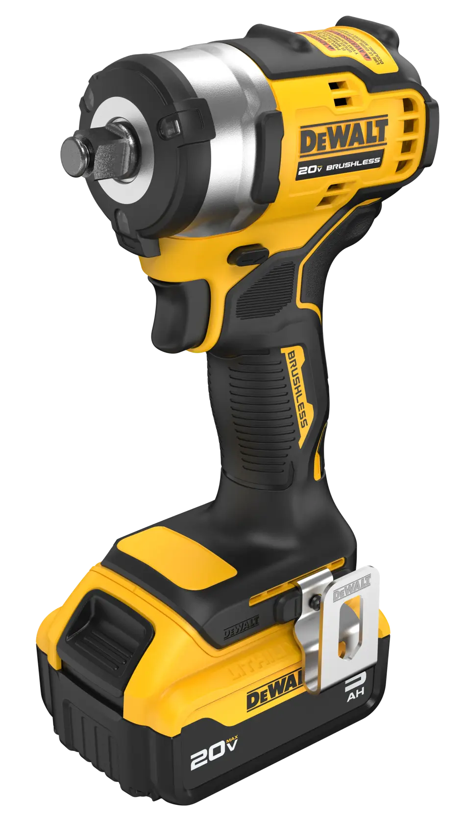 DEWALT® 20V MAX* 1/2-in. Cordless Impact Wrench with Hog Ring Anvil Kit