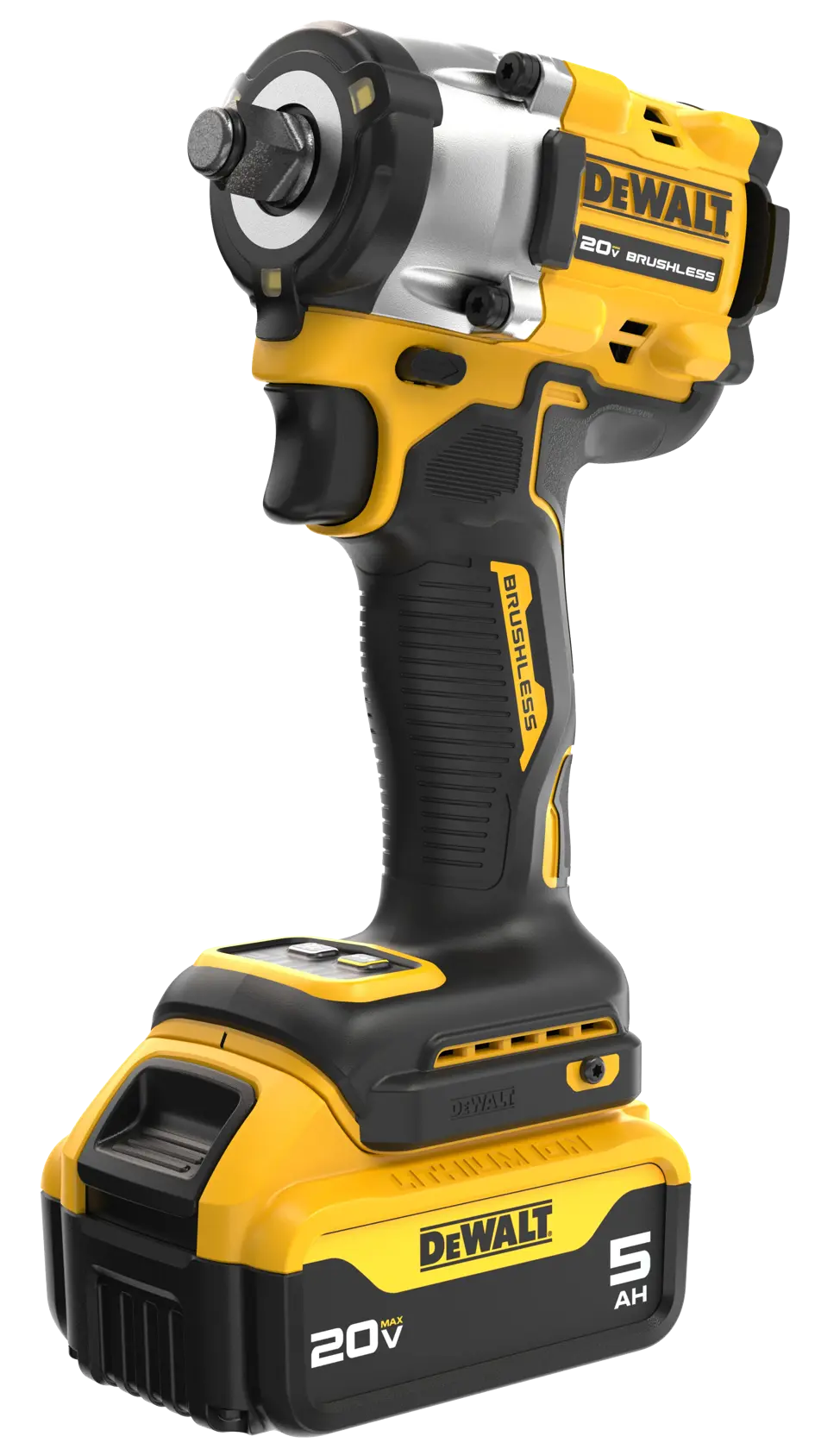 DEWALT® ATOMIC 20V MAX* 1/2-in. Cordless Impact Wrench with Hog Ring Anvil Kit