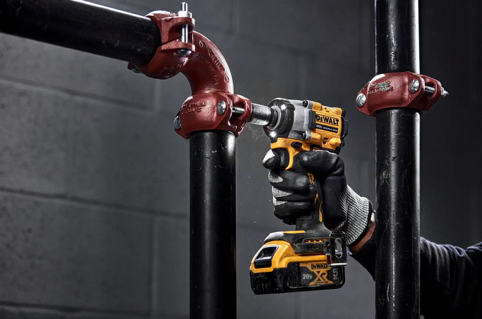DEWALT® 20V MAX* ATOMIC™ 1/2-in. Cordless Impact Wrench with Detent Pin Anvil (Tool Only)