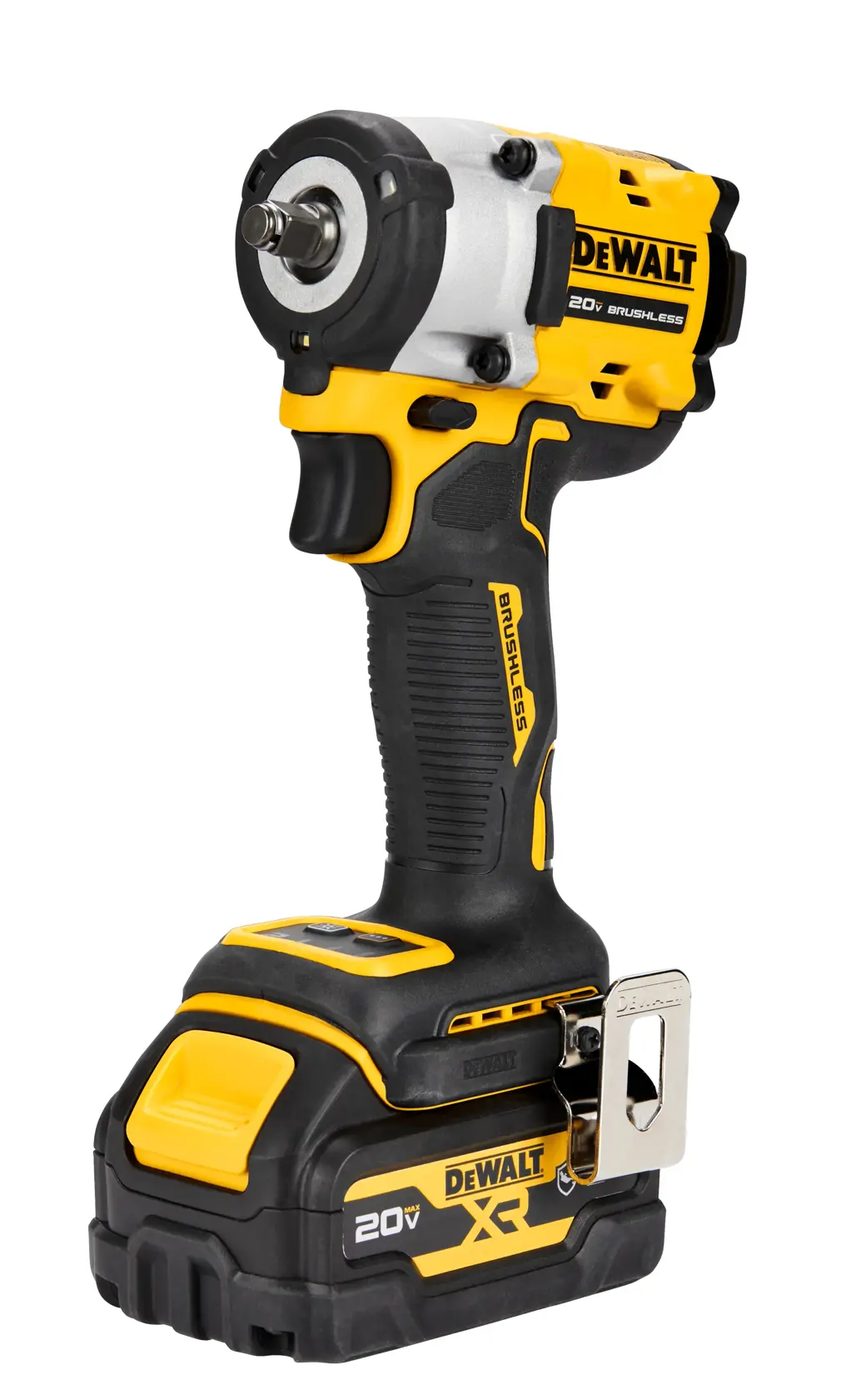 DEWALT® ATOMIC 20V MAX* 3/8 in Cordless Compact Impact Wrench With Hog Ring Anvil Kit