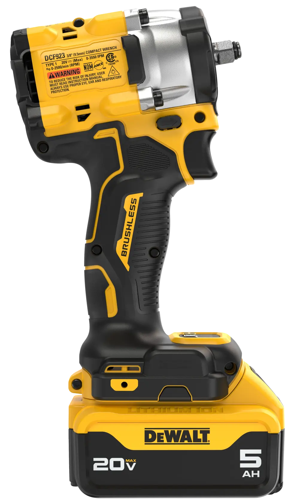 DEWALT® ATOMIC 20V MAX* 3/8 in Cordless Impact Wrench With Hog Ring Anvil Kit thumbnail 4