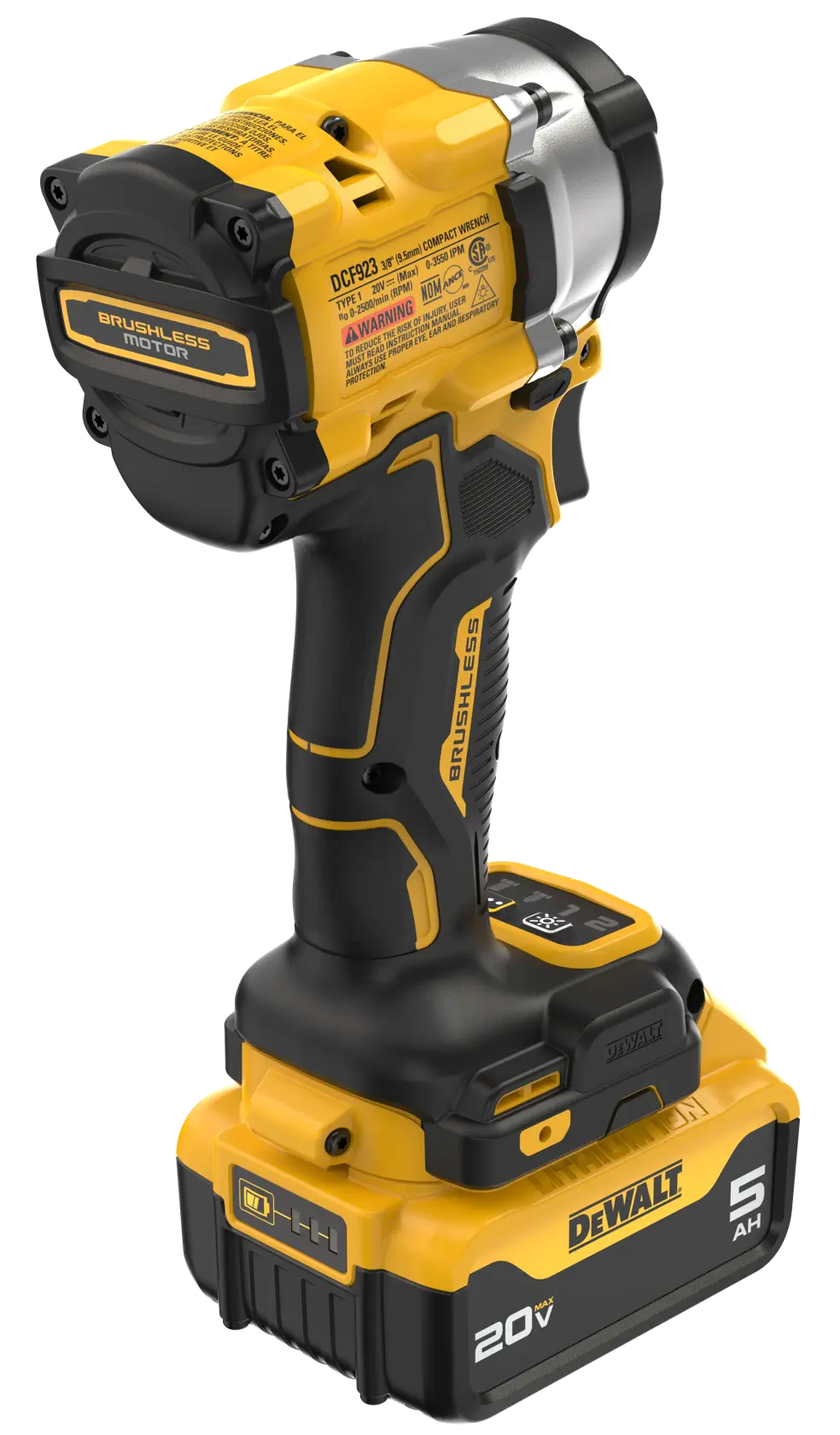 DEWALT® ATOMIC 20V MAX* 3/8 in Cordless Impact Wrench With Hog Ring Anvil Kit thumbnail 5