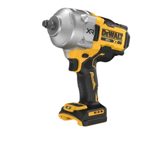 DEWALT 20V MAX  XR(®) 1/2 inch High-Torque Impact Wrench front angled view (tool only).
