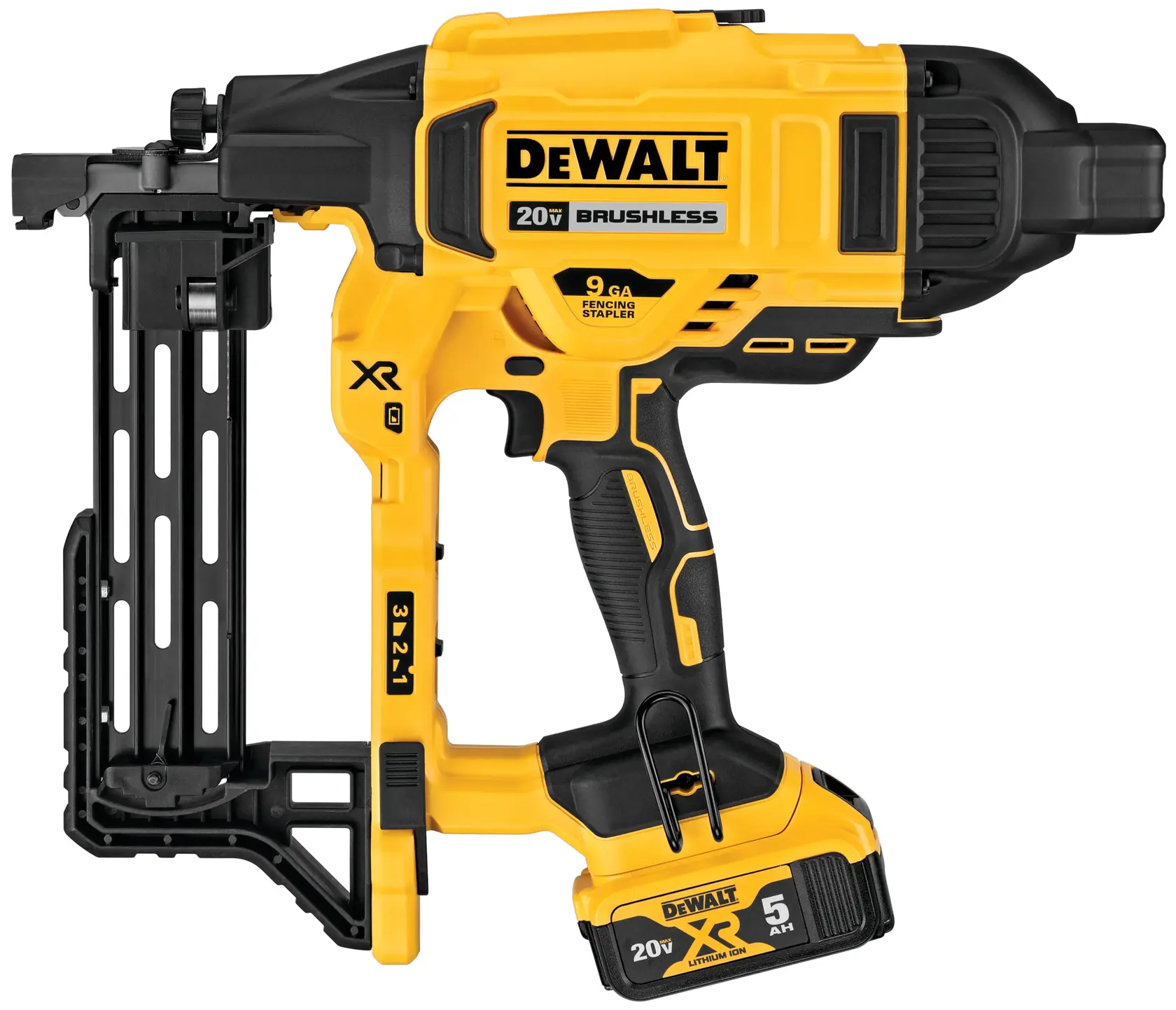 DEWALT® 20V MAX* XR 9 GA Cordless Fencing Stapler Kit