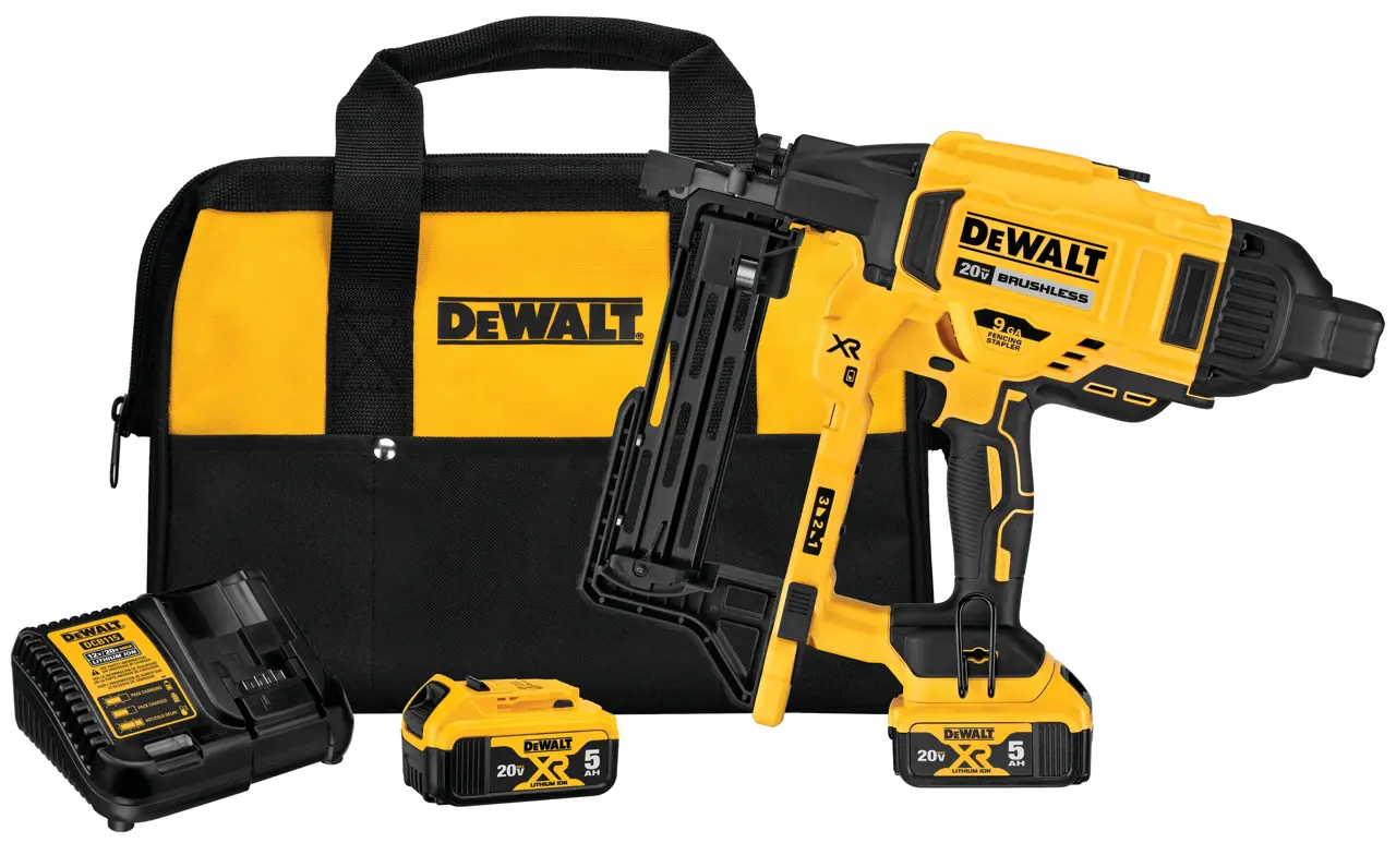 20V MAX XR 9 GA Cordless Fencing Stapler Kit