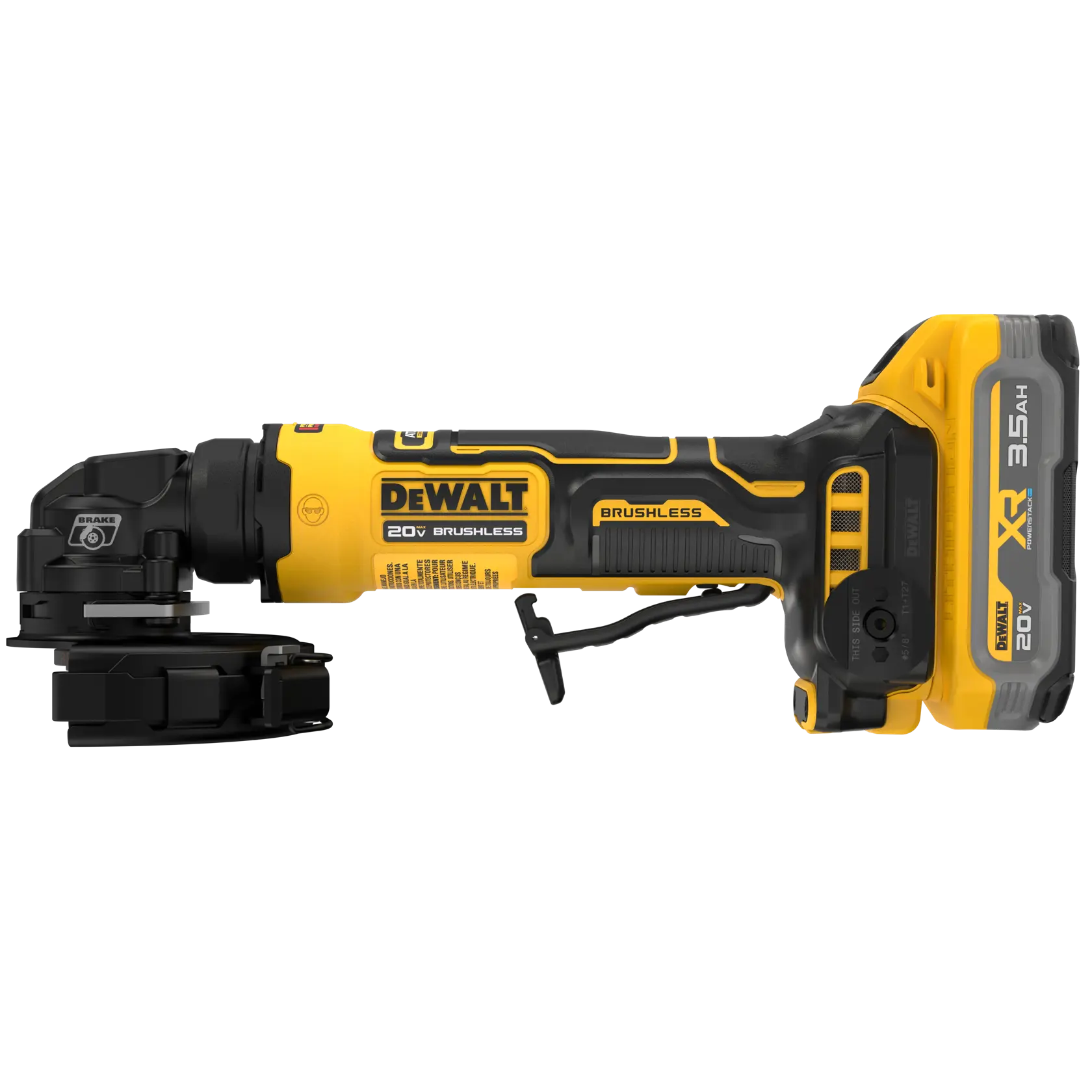 20V MAX* ATOMIC™ 4 in. Cordless Grinder Kit with XR POWERSTACK™ 