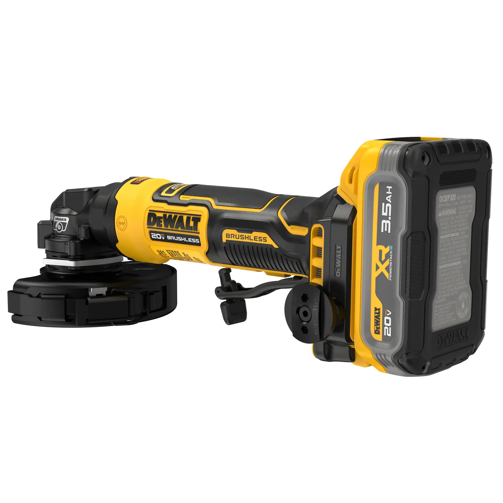 DEWALT® ATOMIC™ 20V MAX* 4-in. Angle Grinder Kit thumbnail 5