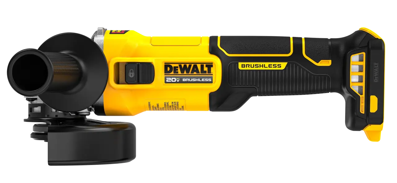 20V MAX Brushless Cordless 4 1/2-In. Slide-Switch Grinder (Tool Only)
