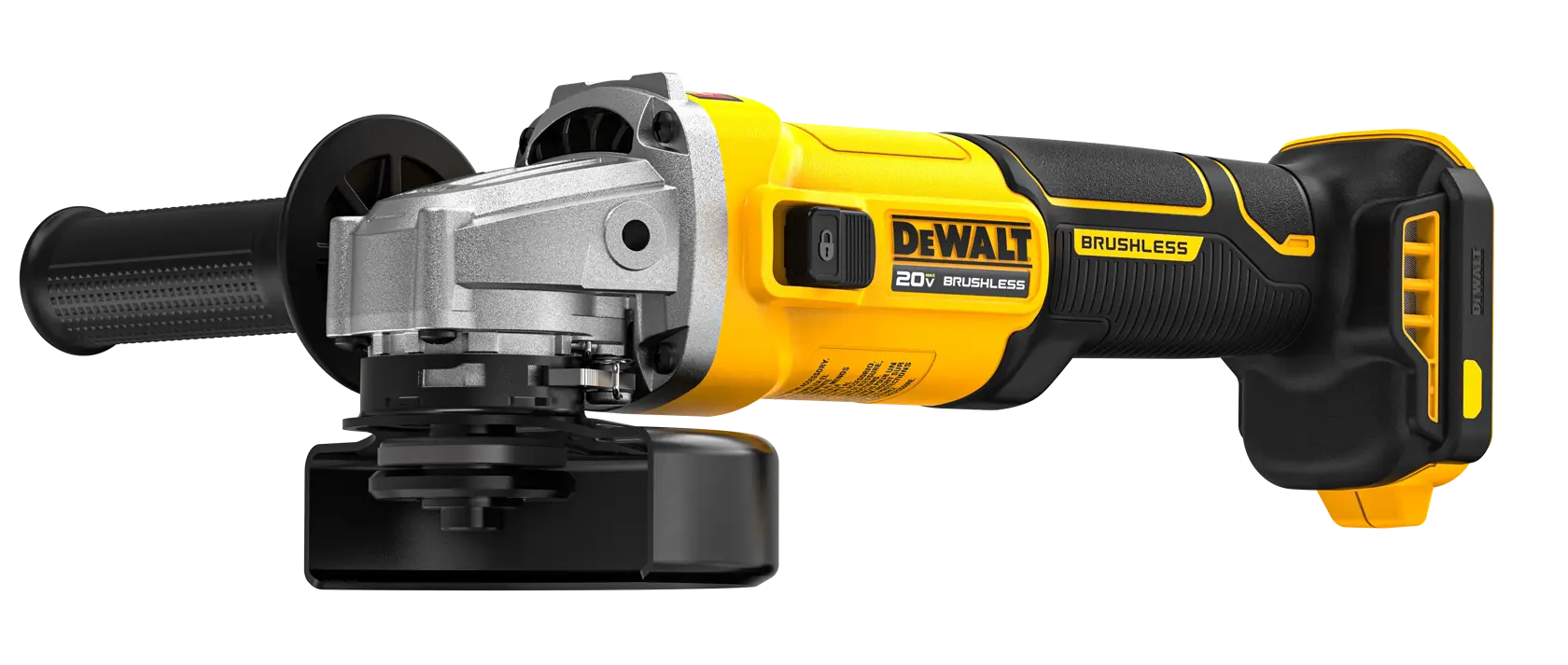 DEWALT® 20V MAX* Brushless Cordless 4 1/2-in. Slide-Switch Grinder (Tool Only) thumbnail 2