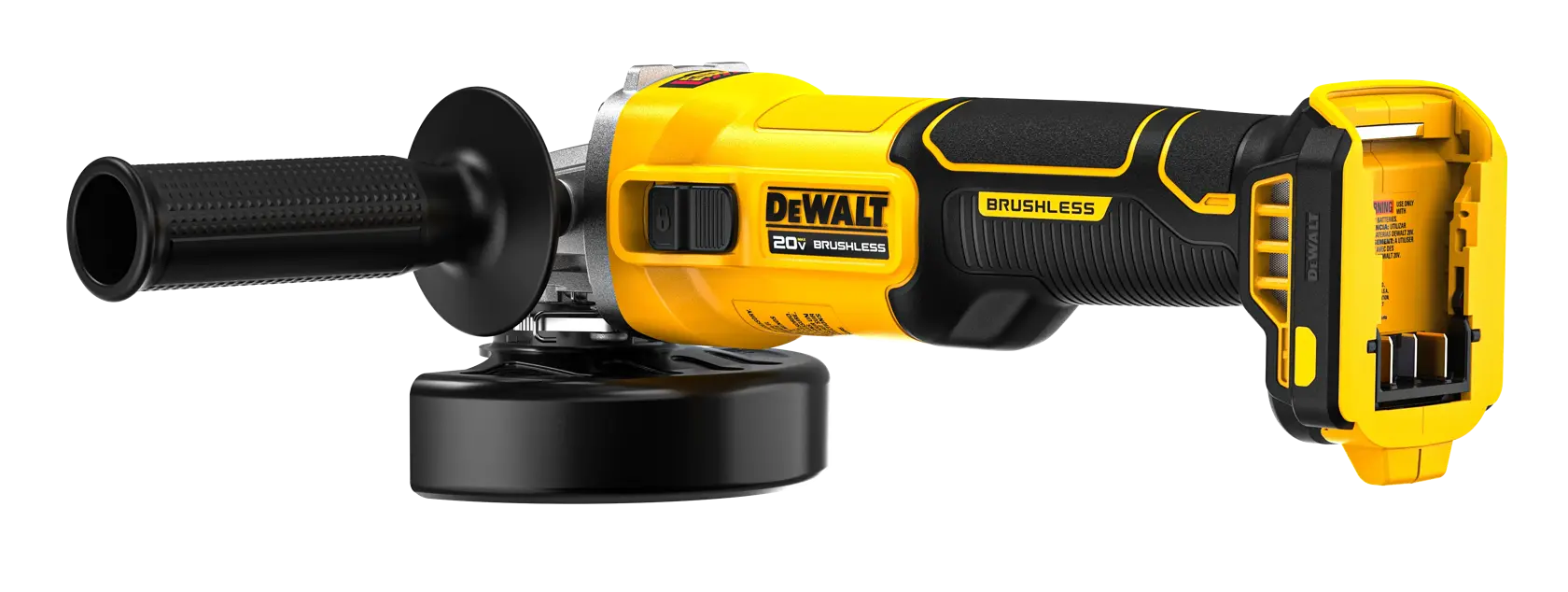 DEWALT® 20V MAX* Brushless Cordless 4 1/2-in. Slide-Switch Grinder (Tool Only) thumbnail 4
