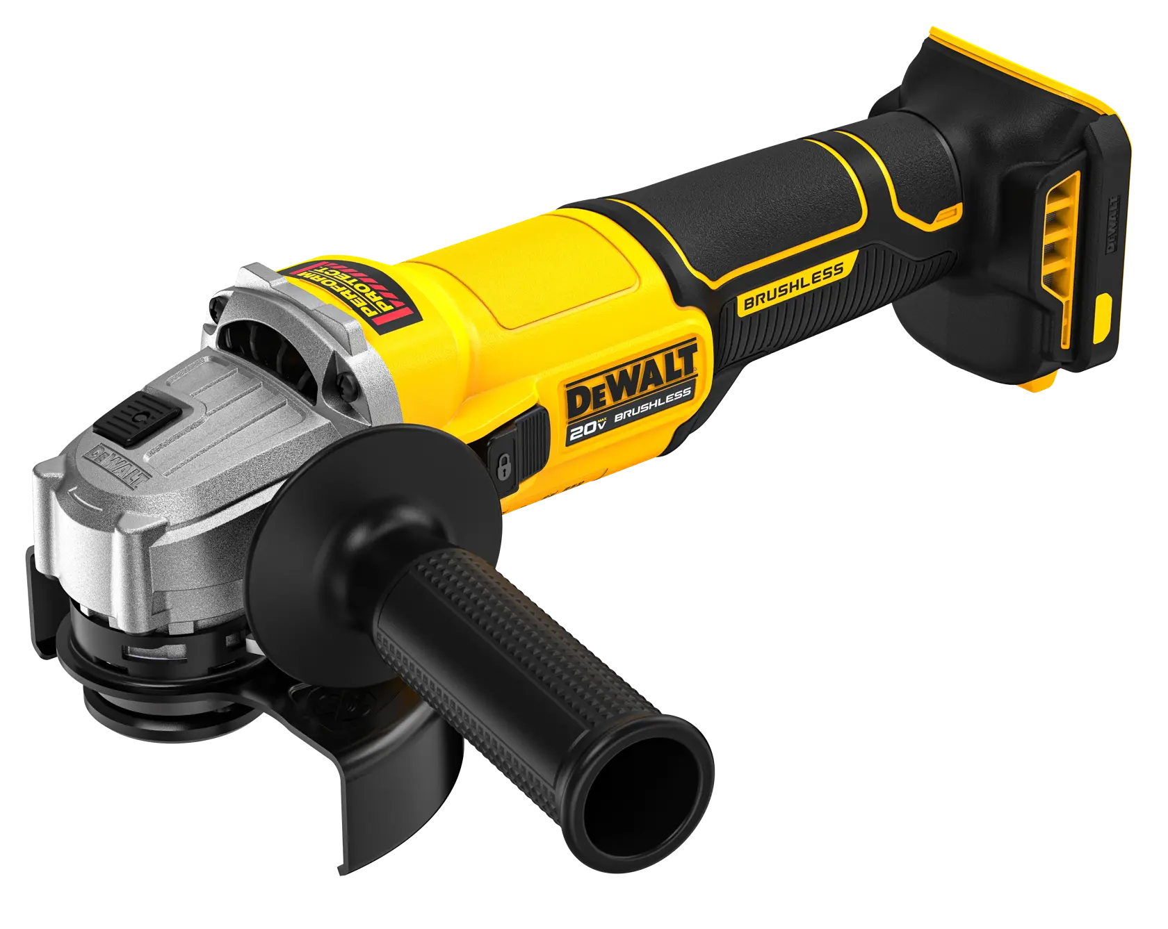 DEWALT® 20V MAX* Brushless Cordless 4 1/2-in. Slide-Switch Grinder (Tool Only) thumbnail 5