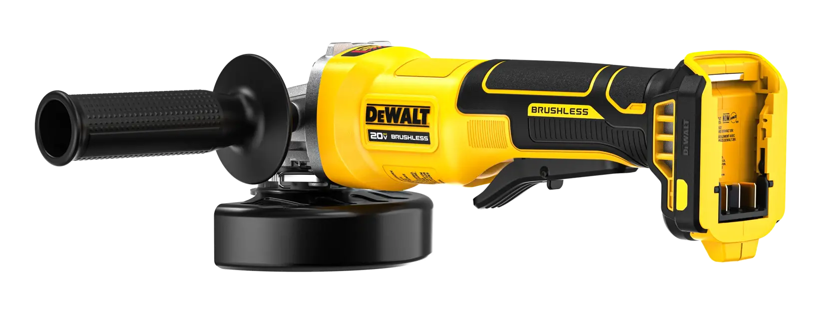 DEWALT® 20V MAX* Brushless Cordless 4 1/2-in. Paddle-Switch Grinder (Tool Only) thumbnail 4
