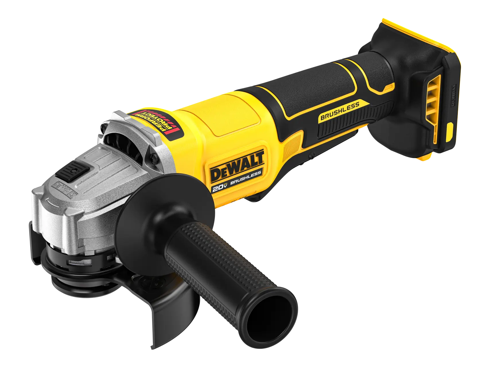 DEWALT® 20V MAX* Brushless Cordless 4 1/2-in. Paddle-Switch Grinder (Tool Only) thumbnail 5