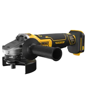 DEWALT 20V MAX* XR®  4-1/2 in. - 5 in. Angle Grinder viewed from the front right side on white background