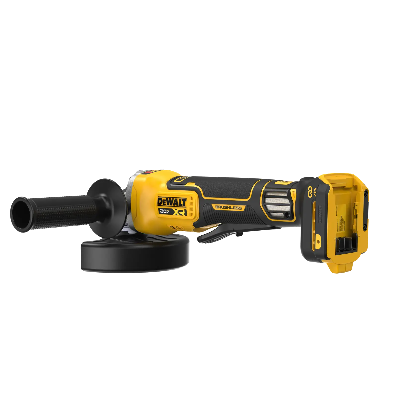 DEWALT® 20V MAX* XR® Brushless Cordless 4-1/2-in. - 5-in. (114mm - 127mm) Variable Speed Paddle Switch Angle Grinder (Tool Only) thumbnail 5
