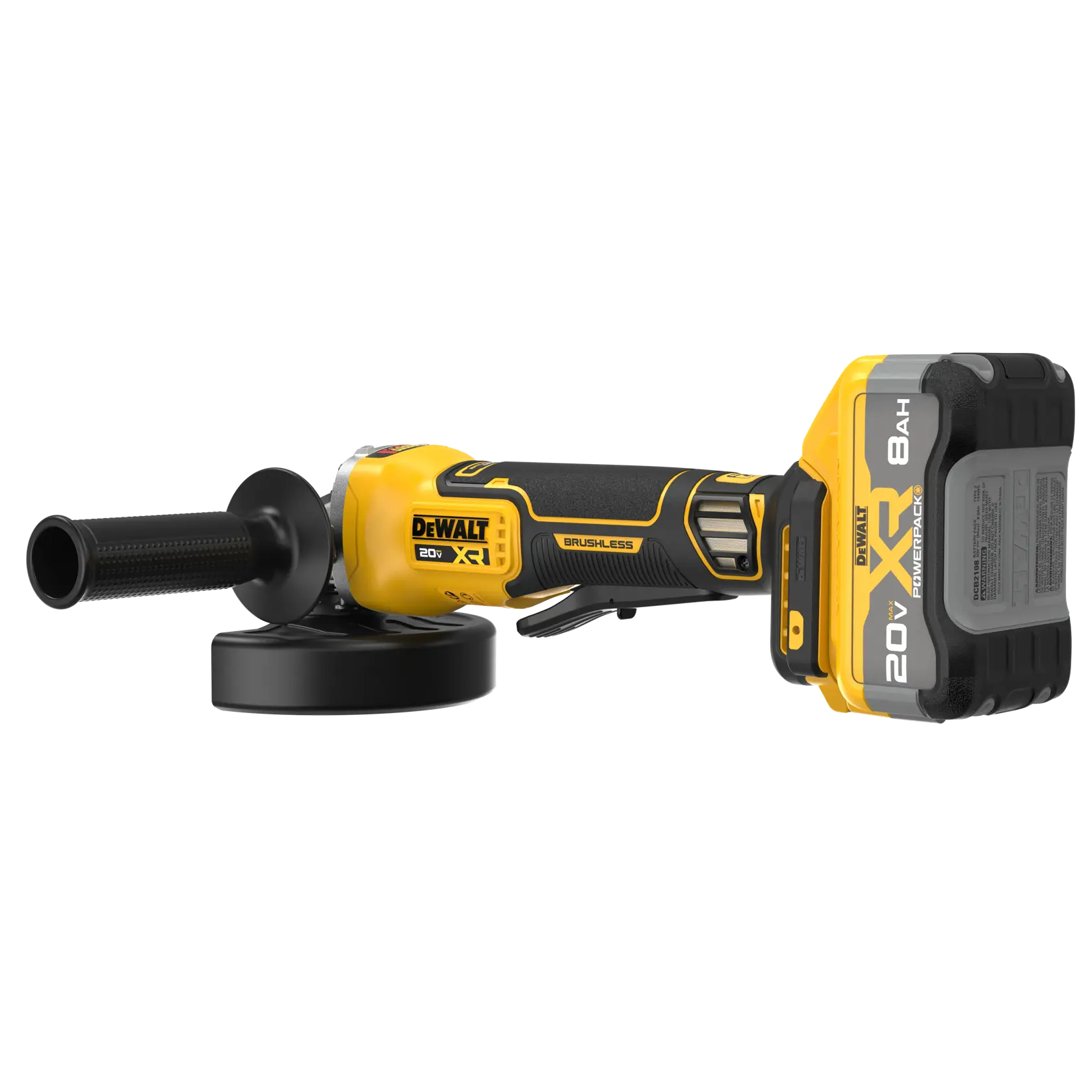 DEWALT® 20V MAX* XR® Brushless Cordless 4-1/2-in. - 5-in.  Angle Grinder Kit thumbnail 5