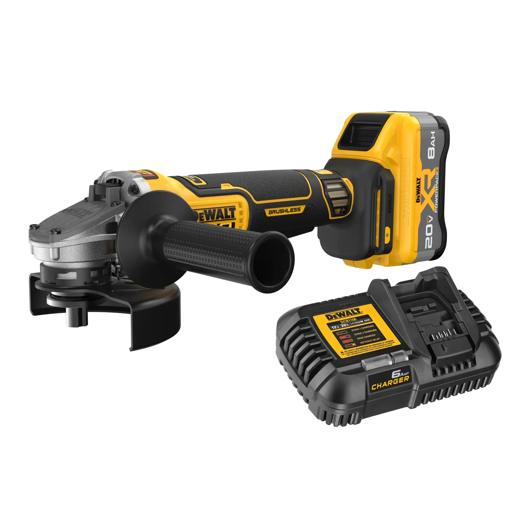 DEWALT 20V MAX* XR®  4-1/2 in. - 5 in. Angle Grinder Kit Image
