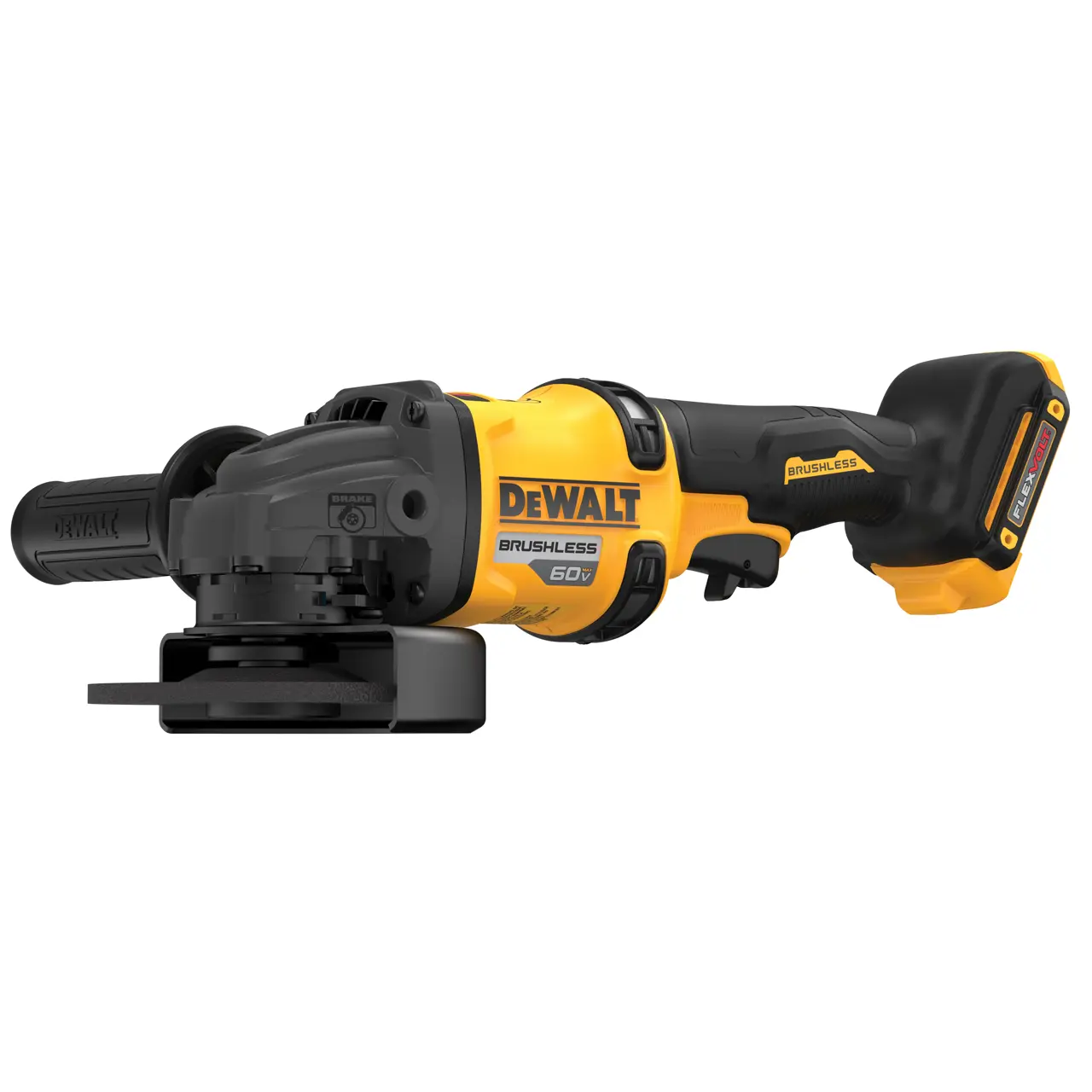 60V MAX Brushless Cordless 4-1/2-in - 6-in Grinder With KICKBACK BRAKE (Tool Only)