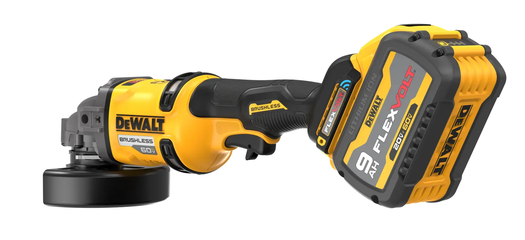 DEWALT® 60V MAX* 4-1/2-in. -  6-in. Side Handle Detect Grinder thumbnail 4