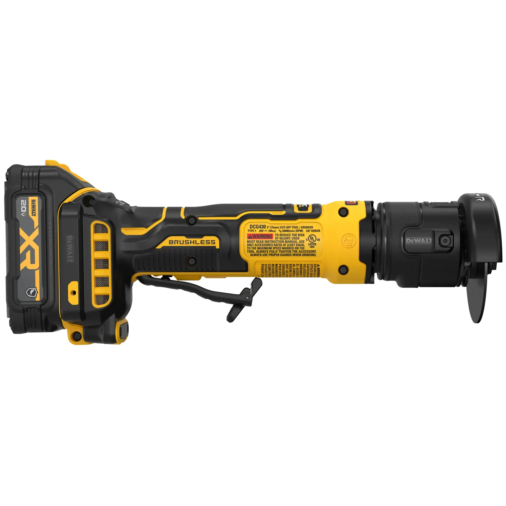 DEWALT® ATOMIC™ 20V MAX* 3 in. Cut-Off Tool Kit thumbnail 4