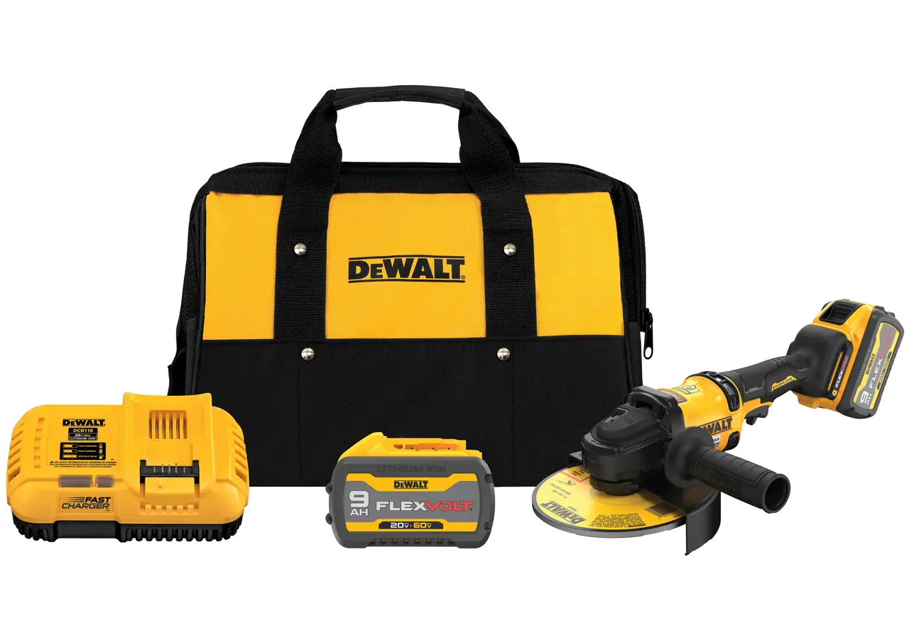 60V MAX 7-in Brushless Cordless Grinder With KICKBACK BRAKE Kit