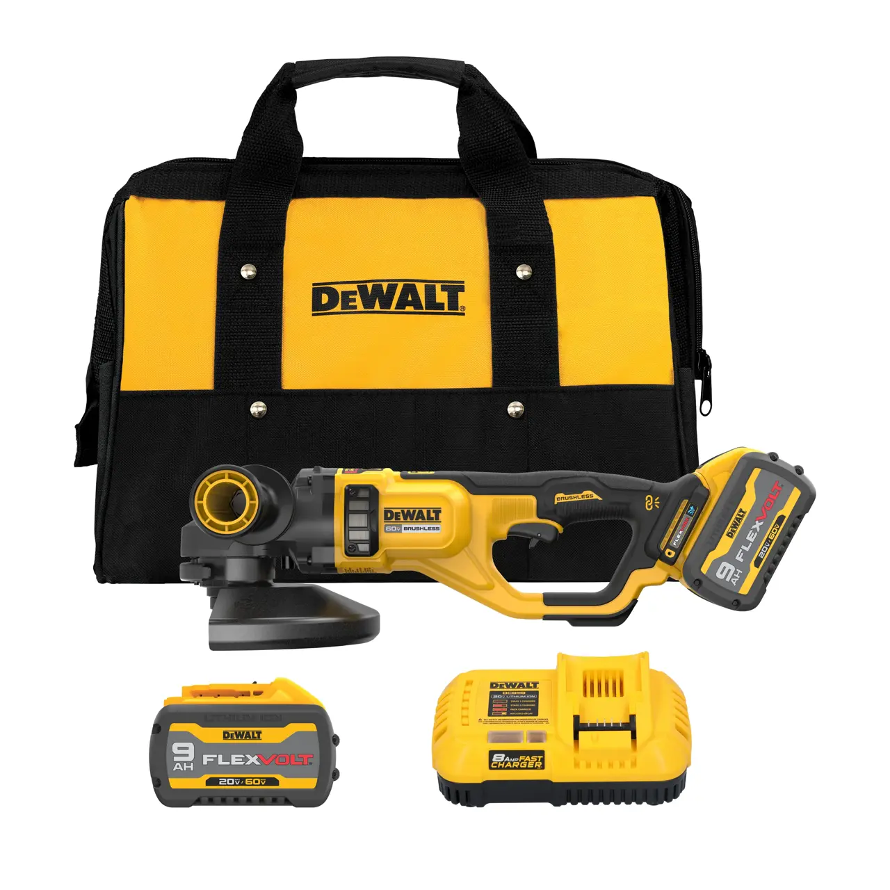 60V MAX 7-in - 9-in Large Angle Grinder