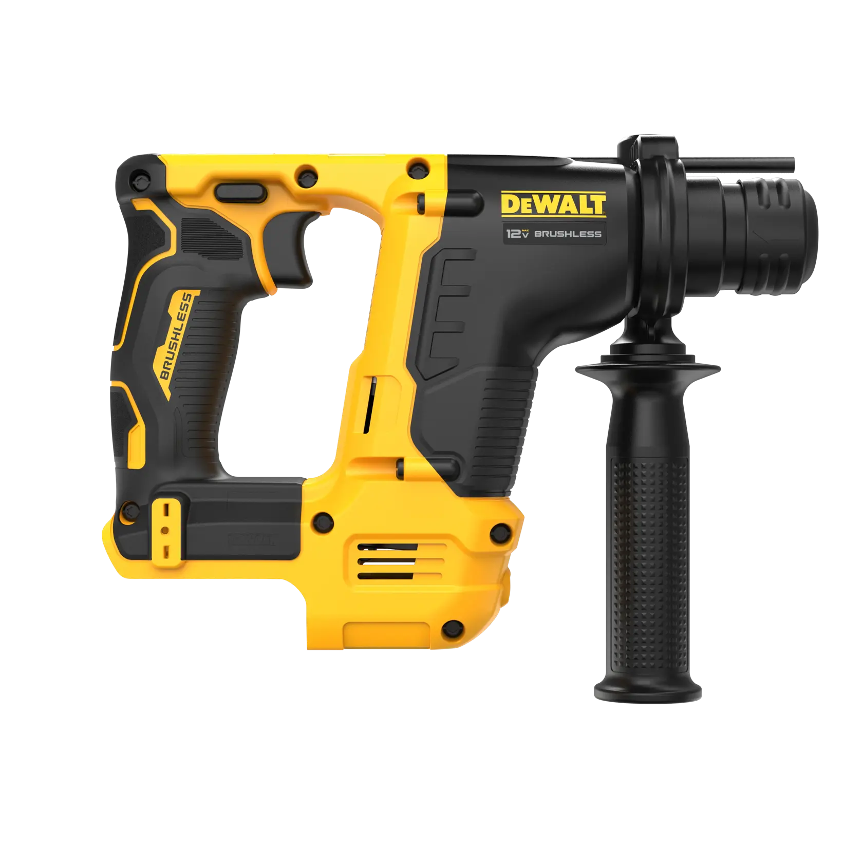 DEWALT 12V MAX* XTREME Cordless Brushless 9/16 in SDS+ Rotary Hammer Drill Kit (1) Lithium Ion Battery with Charger thumbnail 4