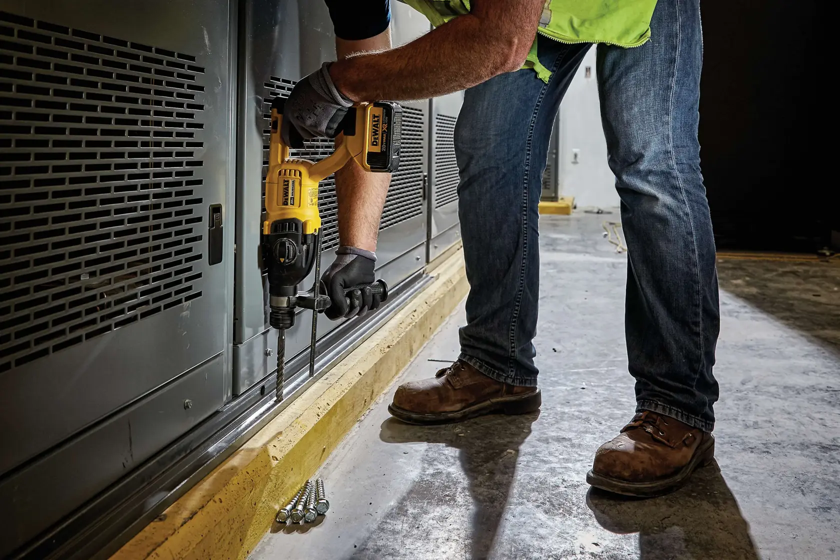 DEWALT® 20V MAX* 1-in. Brushless Cordless SDS PLUS D-Handle Rotary Hammer (Tool Only)